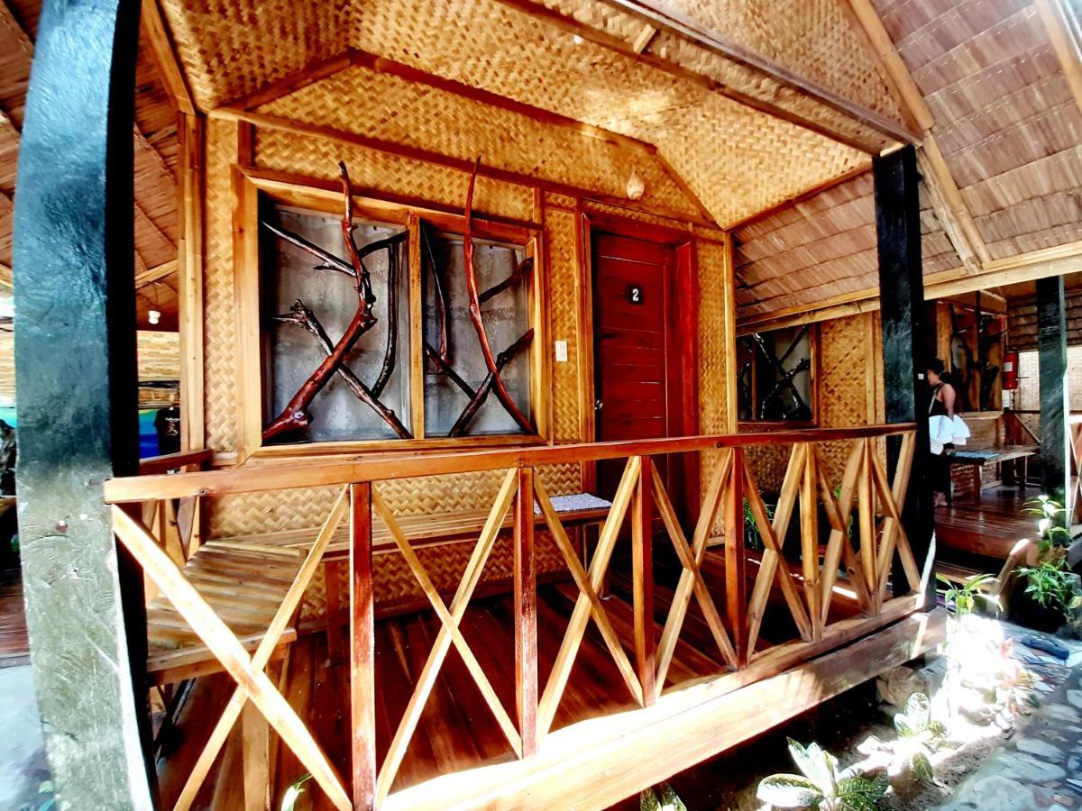 Castaway Native Huts Apartment San Vicente  Ngoại thất bức ảnh