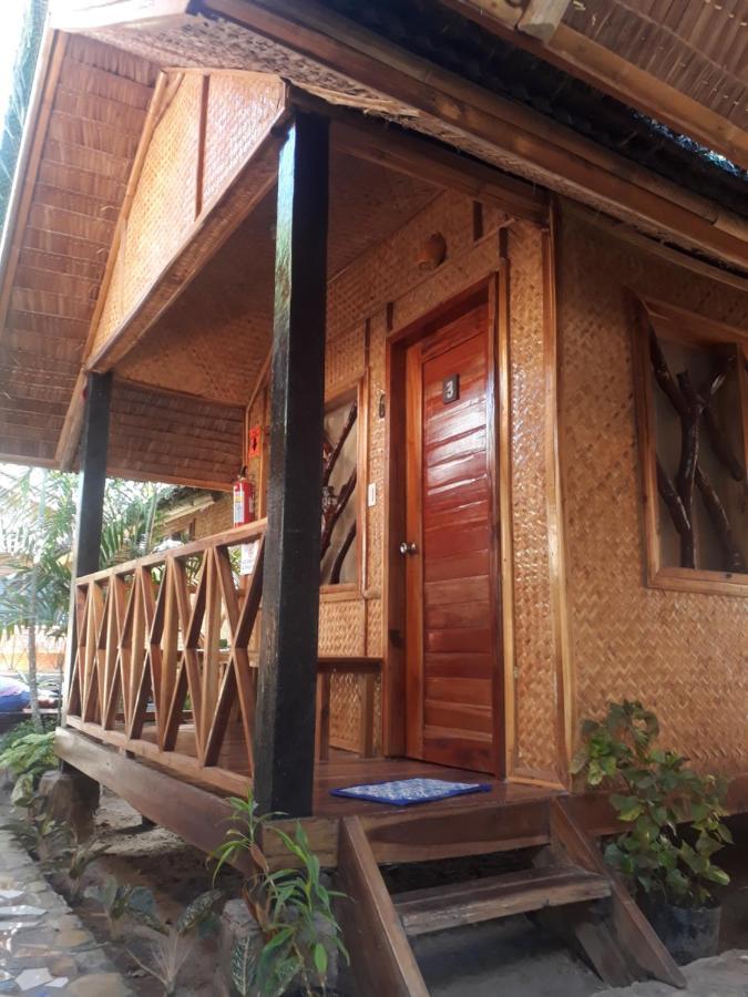 Castaway Native Huts Apartment San Vicente  Ngoại thất bức ảnh